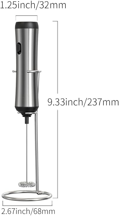 ☕ Handheld Milk Frother – Rechargeable & Portable