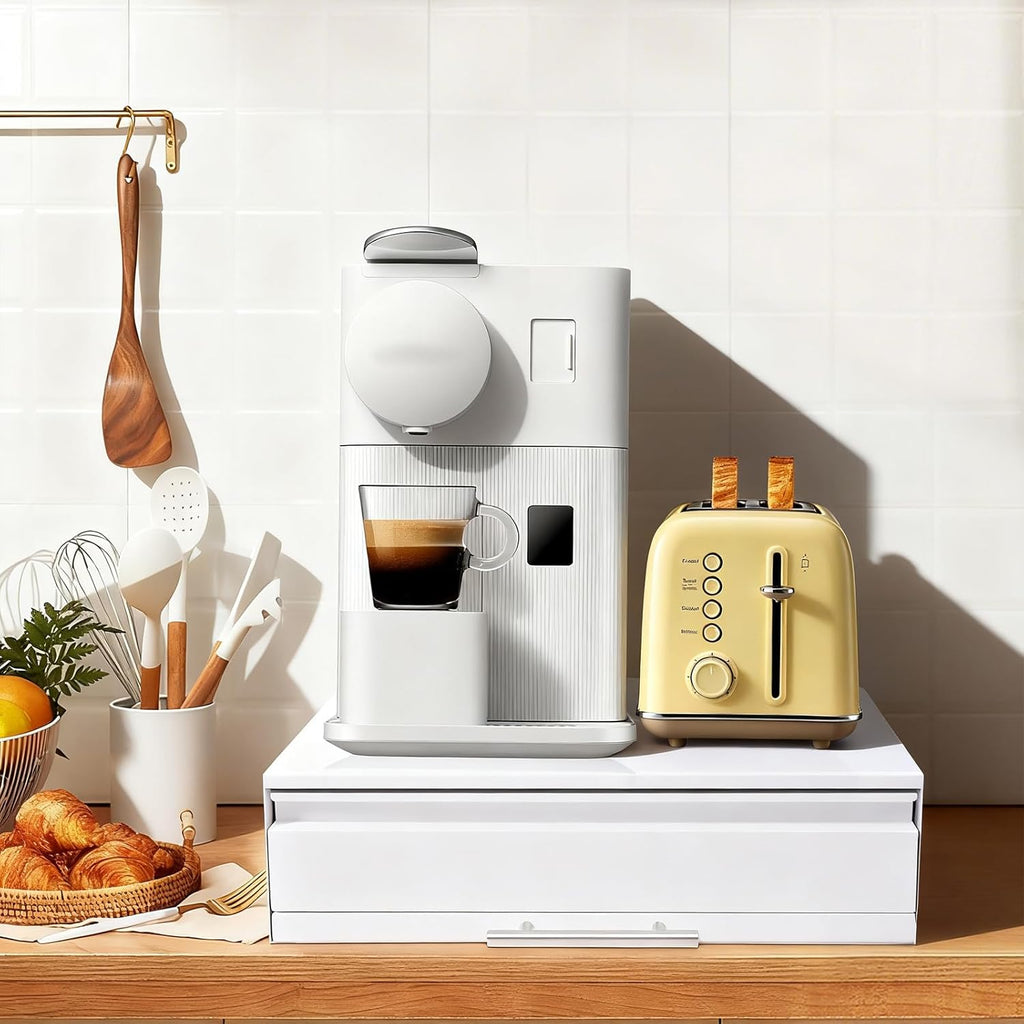 🛋️ Countertop Microwave Organizer – Space-Saving Rack
