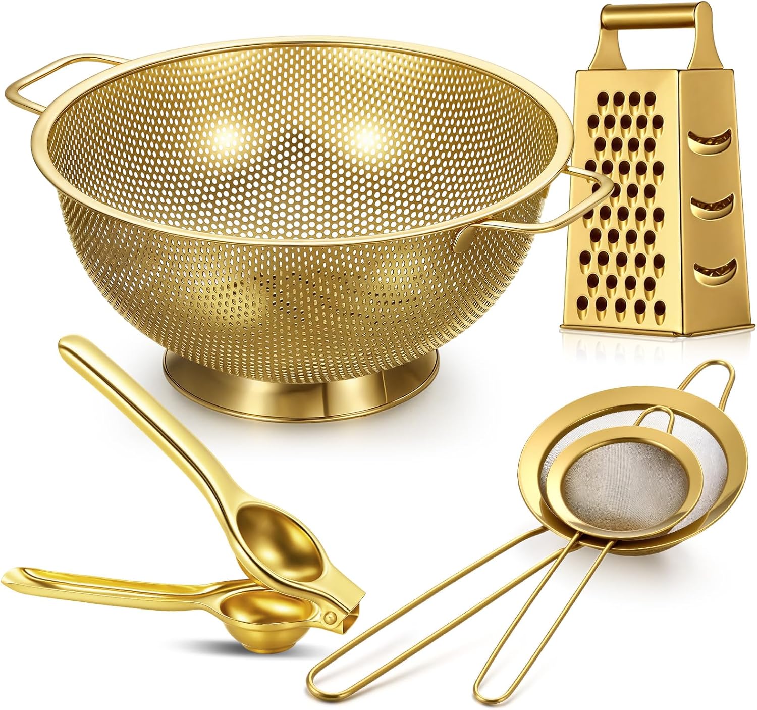 🥗 Stainless Steel Colander – Durable & Multi-Purpose